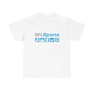 Video Game Unisex Heavy Cotton Tee - Gaming Shirt, Retro Apparel, Gift for Gamers, Casual Wear, Fun Video Game Top