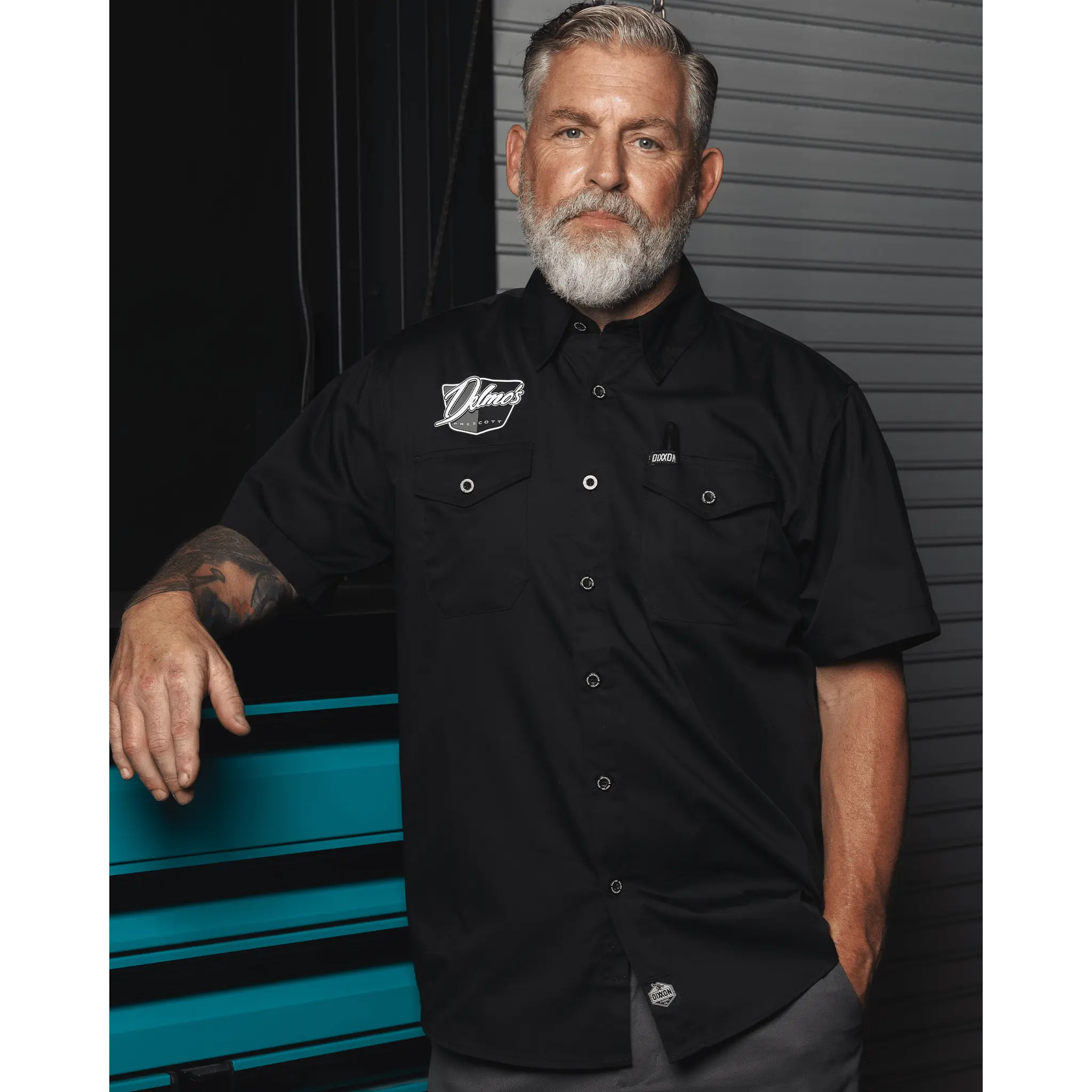 Delmo Speed Short Sleeve Work Shirt