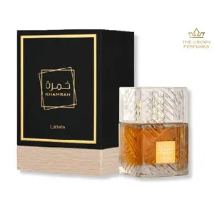 Lattafa Perfumes | Khamrah | Unisex 3.4 oz (100ml)  Eua de Parfum – Exotic Oriental, Spicy Fragrance