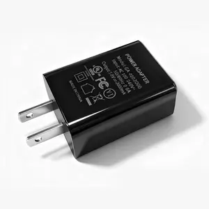 Power Adapter 5V 2A 10W USB Plug UL Certified USB Wall Charger Box AC    Travel Use