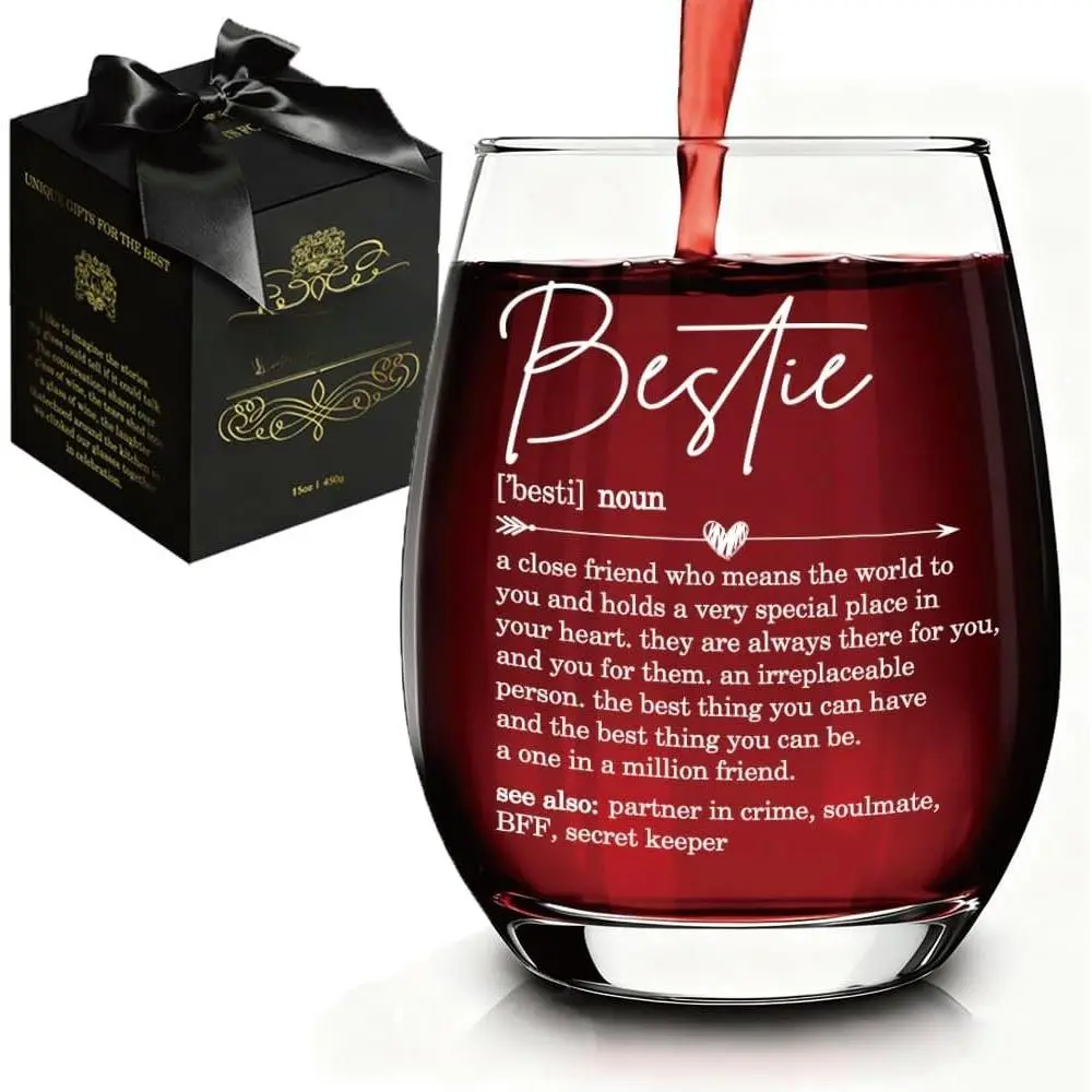 Bestie Gifts for Women , Friendship  for Female , Long Distance Friendship Present for Soul Sisters,  Birthday Thanksgiving Mothers Day Christmas  for Woman Bestie BFF