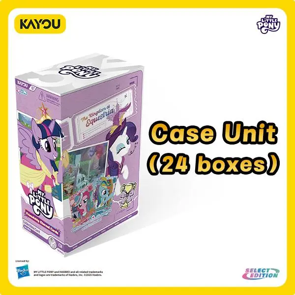 One Sealed Case-My Little Pony-Friendship Eternal Cards-Fun Moments Edition-001A-NA-Series 1-(24 boxes, 12 packs per box)