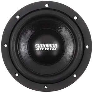 Sundown Audio SA-Series 6.5" 200W RMS Underseat Car Subwoofer - Dual 2-Ohm Car Stereo Speaker, Compact Bass Solution for Subwoofers