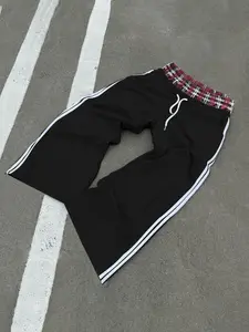 Men's Regular Fit 2 in 1 Drawstring Waist Pants, Casual Comfy Pocket Elastic Waist Trousers for Daily Wear, Men's Bottoms for All Seasons, Gymclothes, Sports Casual Pants, Athleisure Pants, Casual Sporty Trousers, Breathable Athletic Bottoms