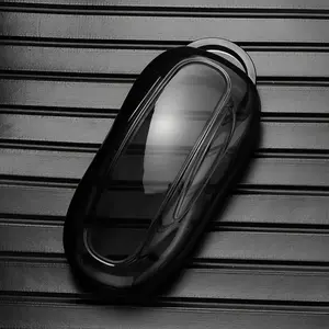 Premium TPU Key Fob Case for Tesla Model X, Y, S & 3 - Durable Car Key Accessory