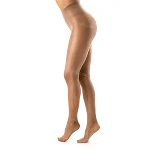 PLATINO FRAPPE TOTAL CONFORT 15 - No Waistband Summer Soft Sexy Pantyhose