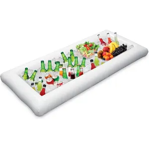 Class of 2026 Graduation Party Inflatable Serving Bar, Ice Buffet Tray for Drinks, Snacks & Pool Party Food Display