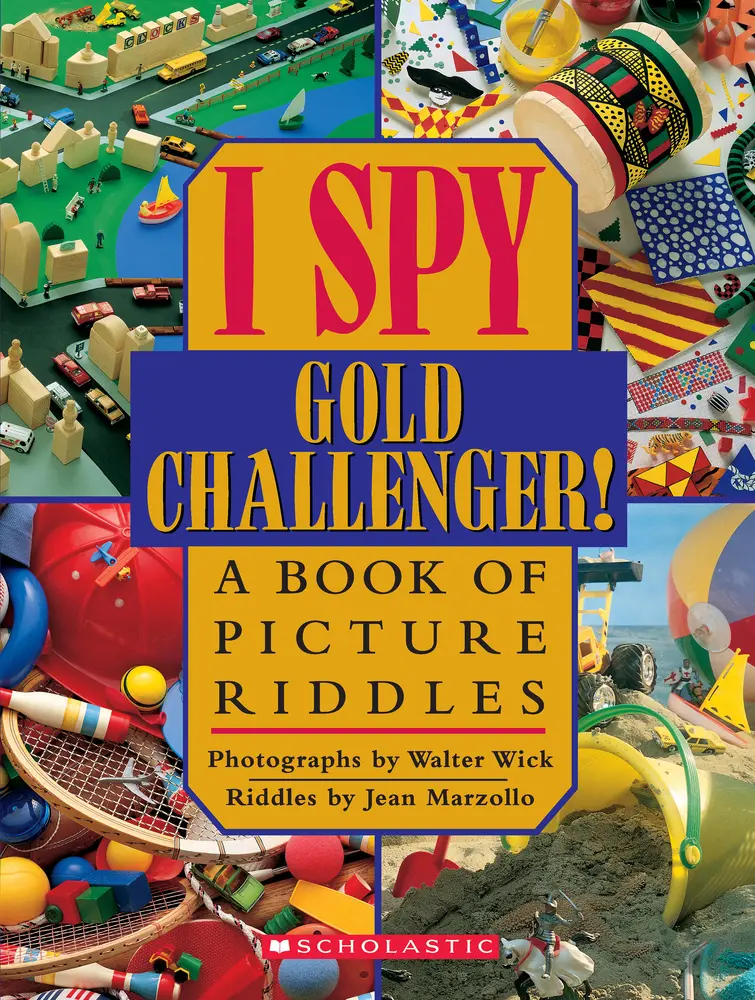 USED Book - I Spy Gold Challenger: A Book of Picture Riddles by Wick, Walter (Hardcover) - english