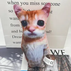 Cute El Gato Cat Plush Toy, Random Shipped, Realistic Cat Doll, Birthday Gift, Holiday Gift, Collectible, Halloween & Christmas