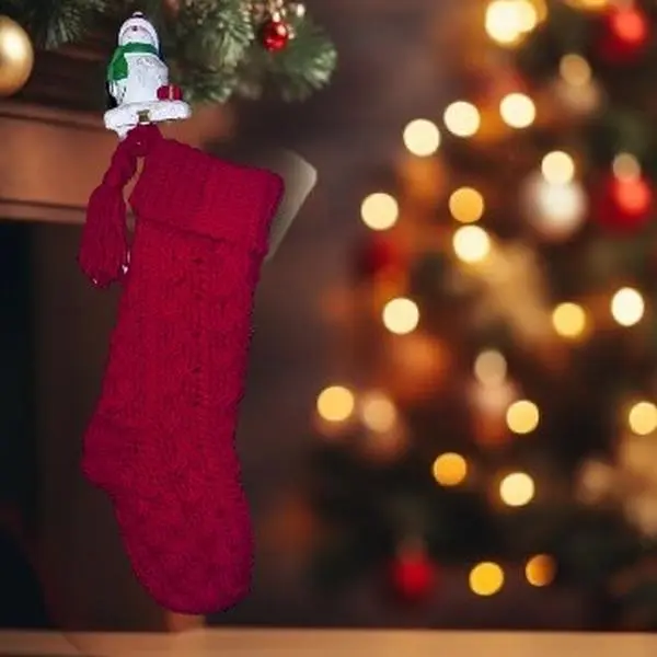 Crochet Cable Stocking