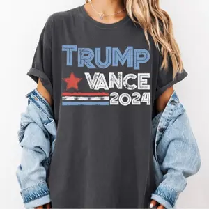 Trum Vance 2024, Make America Great Again, Trum 2024, JD Vance, Republican Shirt, Election Shirt, Political Shirt, MAGA Casual Cotton