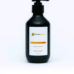 Meadowfoam Seed Oil and Amaranthus Extract Beard Wash Cleanser for Men's Care and Shaving Foam