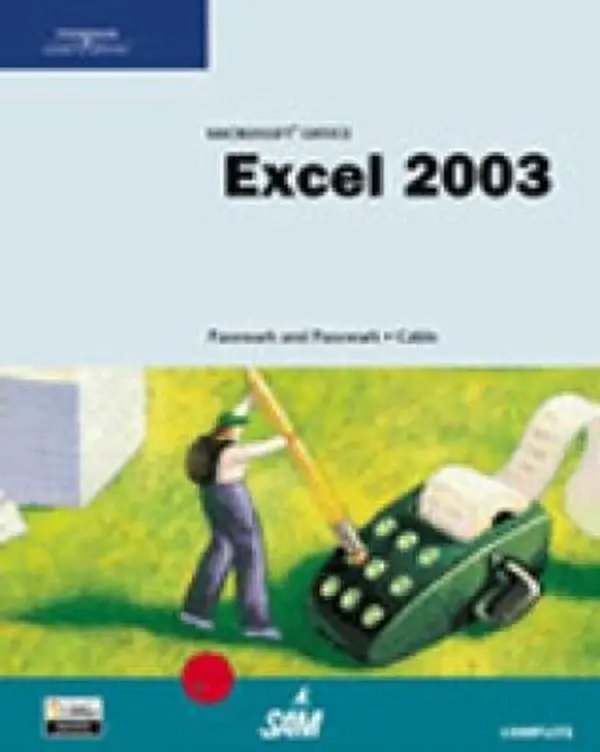 USED Book - Microsoft Office Excel 2003: Complete Tutorial by Pasewark and Pasewark (Hardcover) - english