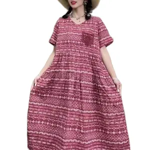 Pretty lady dress mummy dress Casual Women dresses