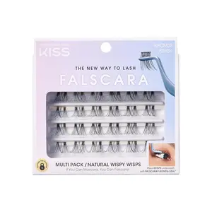 Eyelash Extension Wispy Wisps - Featherlight Synthetic Reusable Artificial Eyelashes Multipack of 24 Mini Lash Clusters for that Authentic Eyelash Extension Look 24 Count (Pack of 1) Makeup Cosmetic