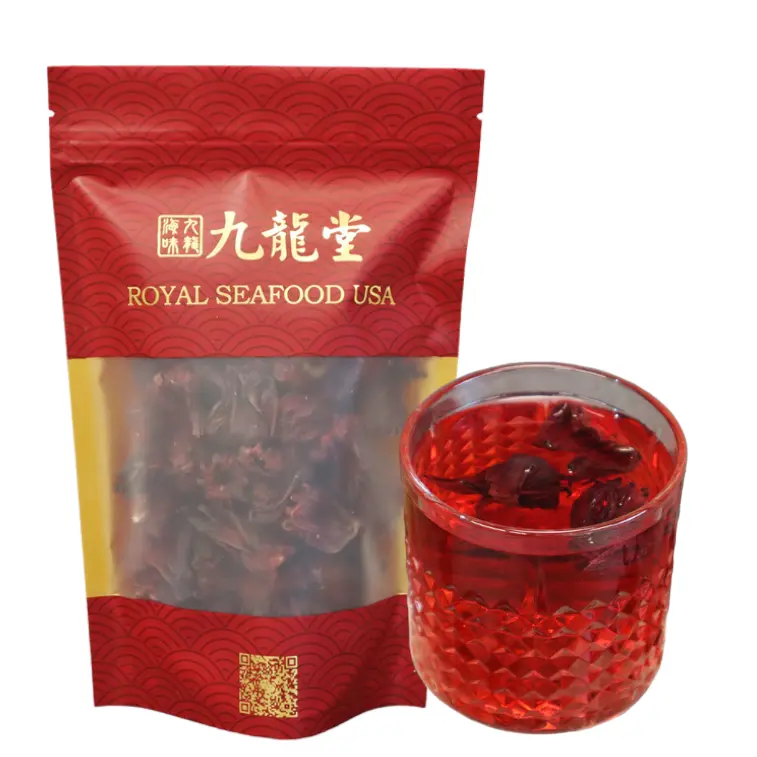 Royal Seafood USA Luoshen Flower Tea, Roselle Hibiscus, Hibiscus tea 56g Roselle Tea caffeine-free herba