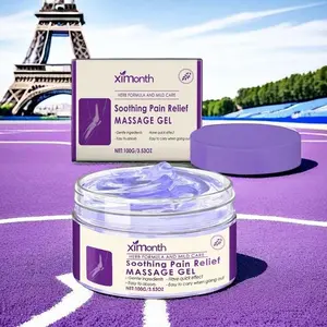 Soothing Relief Massage Gel, Daily Care Joint Knee Elbow Shoulder Massage Gel, Comfortable External Application Gel for Women & Men, Natural