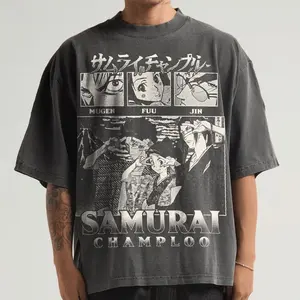 [Sale off up to 50%] Comfort Color Samurai Champloo Anime Shirt Vintage Style, Boxy Fit, Oversized