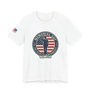 Memorial Day USA 250 Tee | 1776–2026 Patriotic Vintage Shirt