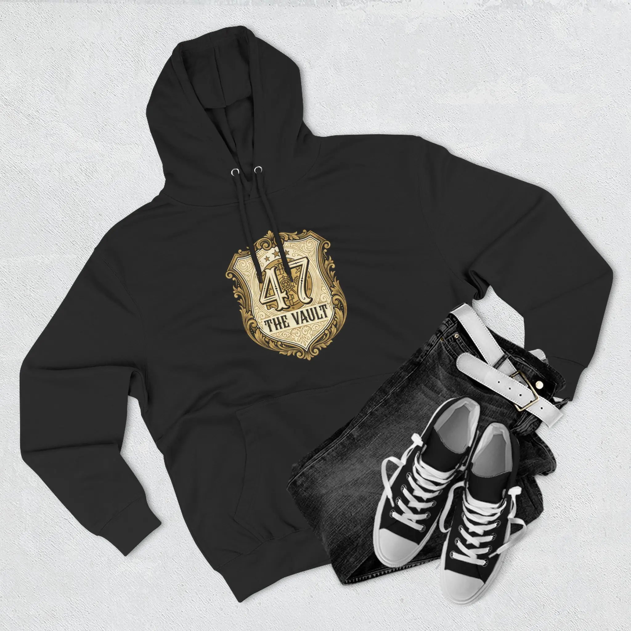 Consistency Is the Cheat Code Hoodie | Vintage Badge Graphic