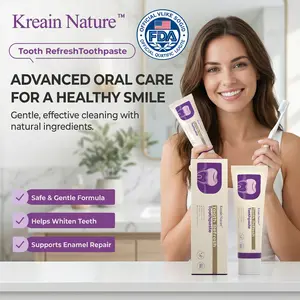 Kreain Natural 1 Fresh Breath Toothpaste – Whitening & Gentle Formula for a Clean, Confident Mouthfeel