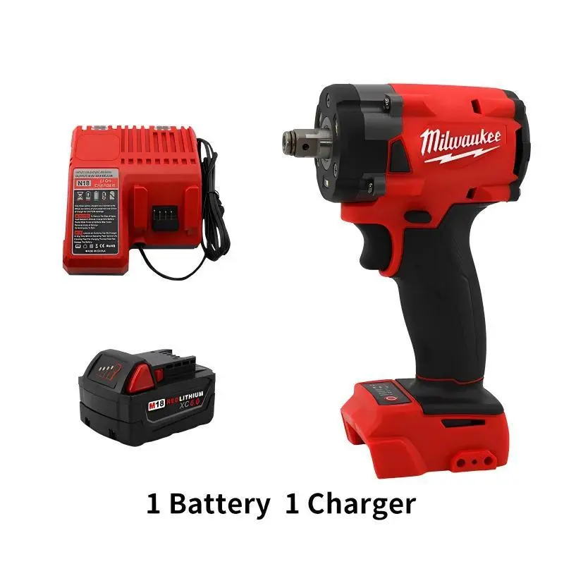 Milwaukee M18 1/2 in Impact Wrench - Power Tools for Auto Repair, Home Maintenance, Corded Circular Saw with Laser Guide