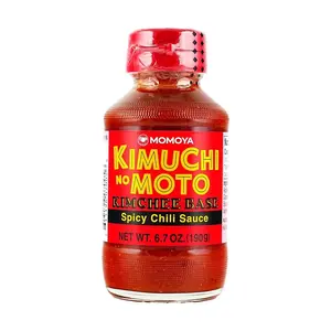 MOMOYA Japanese Kimchi Sauce Spicy Chili Sauce 190g for Hot Pot and Seafood Soup