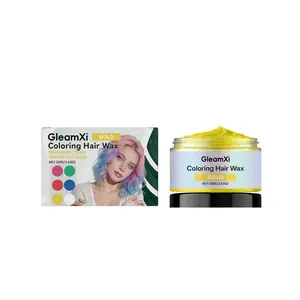 GleamXi Yellow Temporary Hair Color Cream | Mild & Pigmented for Party & Fashion Looks