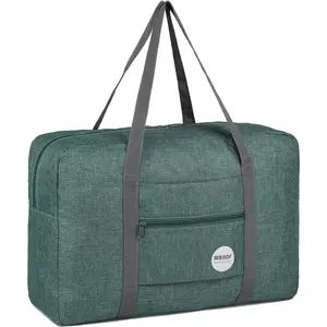 For Spirit Airlines Personal Item Bag 18x14x8 Travel Duffel Bag Underseat Foldable Carry-on Luggage for Women
