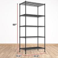 5 Tier&1000LBS-23.2"W*13.4"D*60"H