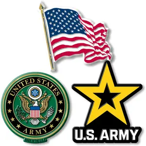 U.S. Army Magnet Set by Classic Magnets, 3-Piece Set