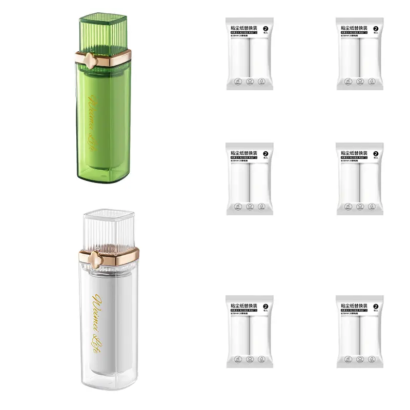 White + Green + 6 rolls of adhesive paper