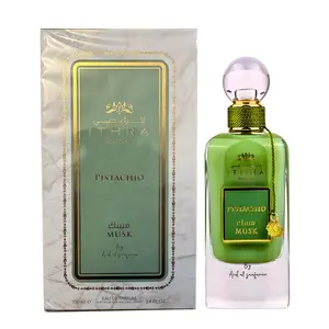 Ard Al Zaafaran Ithra Dubai Pistachio Musk for Unisex Eau De Parfum Spray, 3.4 Ounce