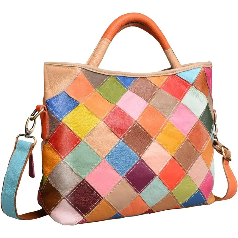 Handbags Colorful Purses for Women Crossbody Bag Multi-color Tote Purse Designer Hobo  Bag