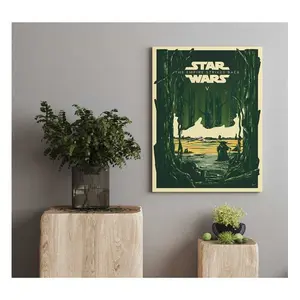 The Empire Strikes Back Art Poster