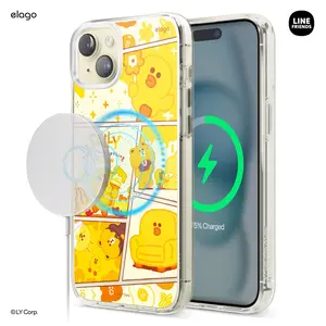 LINE FRIENDS | elago MagSafe Yellow Sally Case for iPhone 15 Plus