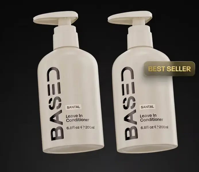 BASED Leave-in Conditioner | Instant Hydration & Anti-Frizz | Simple, Effective, BASED.