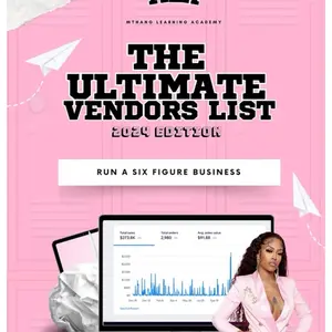 Mthang Learning Academy Ultimate Vendors List 2024 Edition Run a Six Figure Business Guide