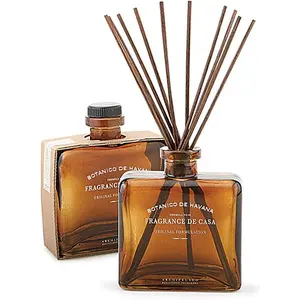 Archipelago Botanicals Botanico de Havana Diffuser, Includes Fragrance Oil, Decorative Wooden Cap and 10 Diffuser Reeds, Perfect for Home Décor (7.85 fl oz)