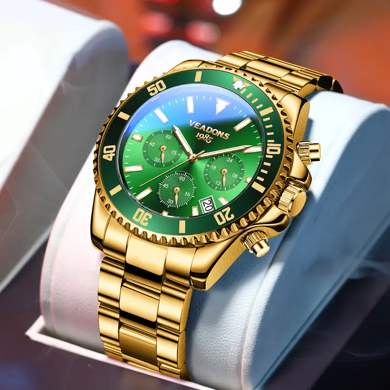 green dial dress watch 9 Men's Watches That Will Turn You Green With Envy