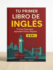 8-in-1 Spanish Edition Language Textbook & Workbook - Paperback, Quick Guide for English Beginners, Language Learning Tool