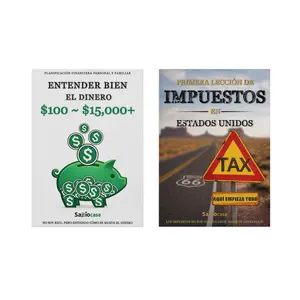 Combo de Inversión e Impuestos en Estados Unidos – 2 Libros en Español para Hispanohablantes sobre Ahorro, ETF, W-2, 1099, ITIN, Taxes y Planificación Financiera
