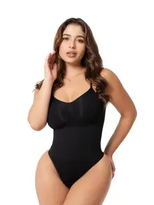 Salome Seamless Bodysuit Shapewear Tummy Fupa Control Thong for Women | Fajas Moldeadoras de Cintura y Abdomen