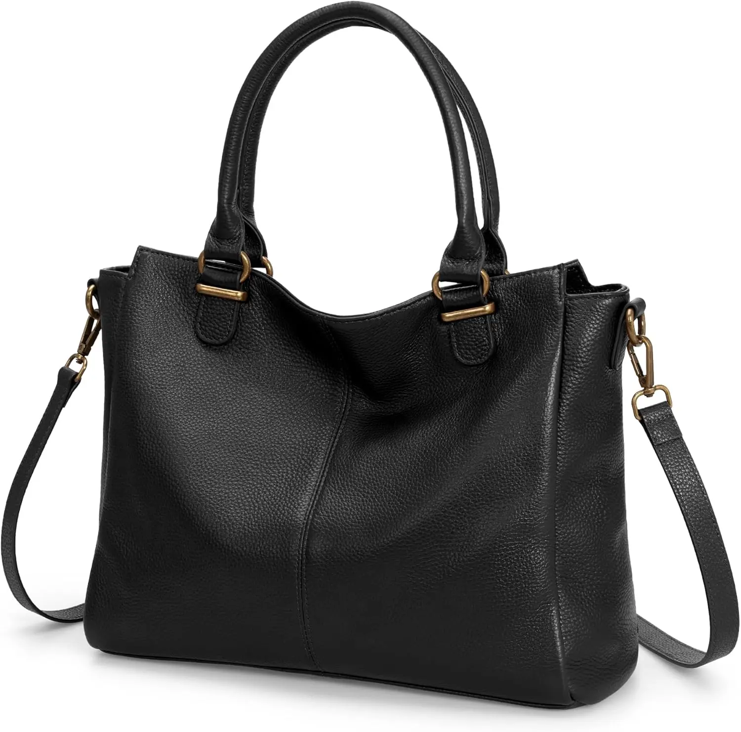 befen Soft Genuine Leather Purses for Women Medium Tote Bag Handbags Crossbody Bags with Top Handles Shoulder Satchel Purse