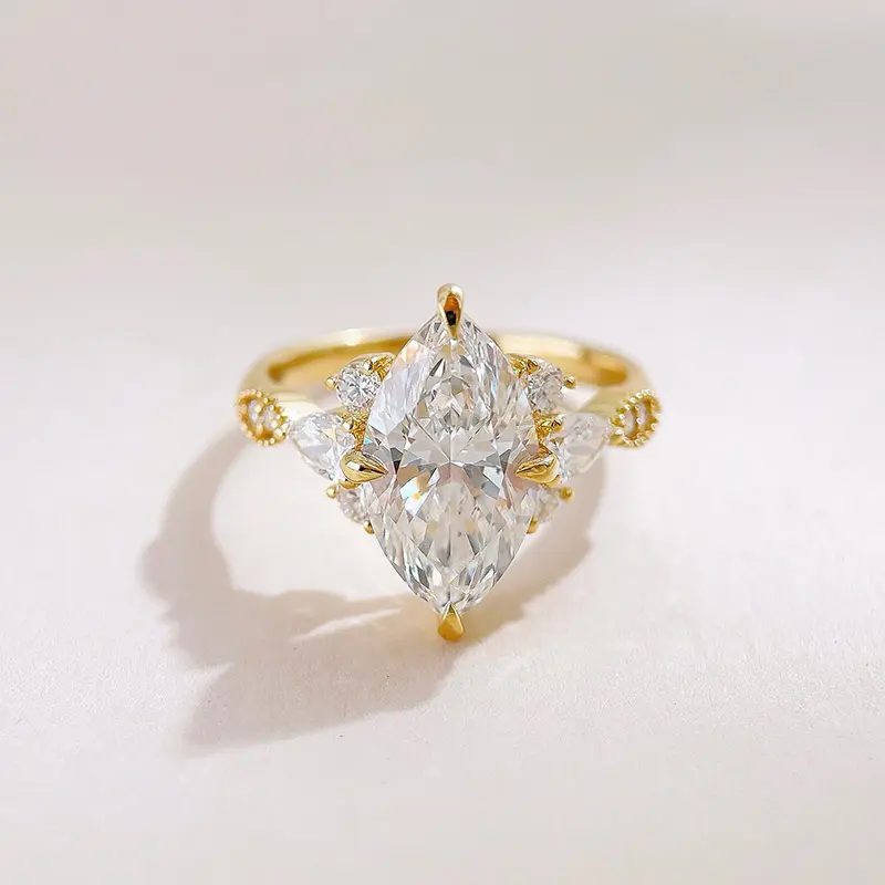lab grown diamond ring