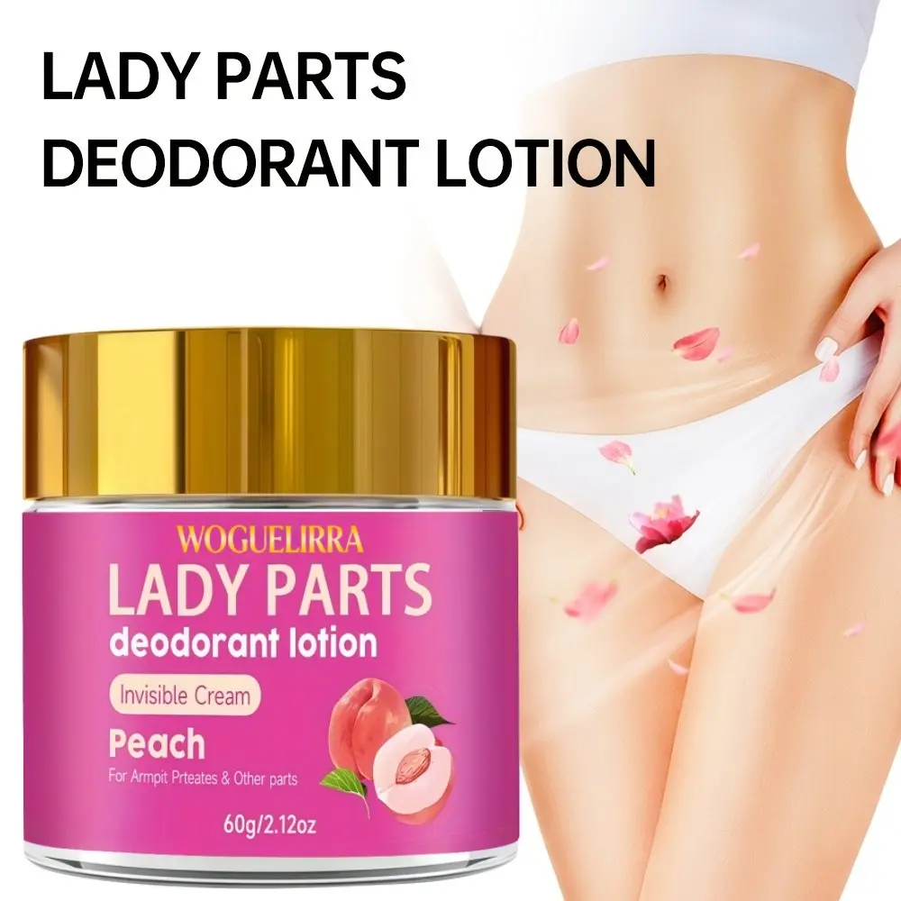 Women's Private Rose Deodorant Moisturizing Cream Body Care Body Lotion, Moisture Hydrate Restore, 72hr Fresh Scent, Long-Lasting, Suitable for Armpits, Hands, Feet, Easy to Carry