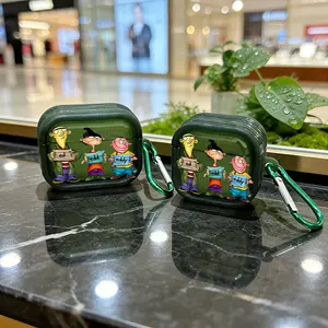 Edd N Eddy Cartoon Fun Ed Protective Case Cover, Tpu Material Lightweight & Durable Design, Compatible with Apple AirPods Pro/pro2