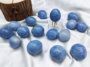 blue calcite eggs —  over 20  1/person