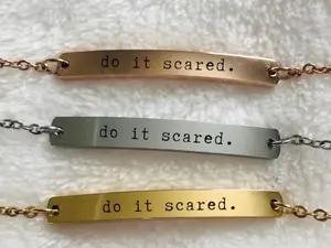 Do it Scared OCD/Anxiety/Mental Health Bracelet