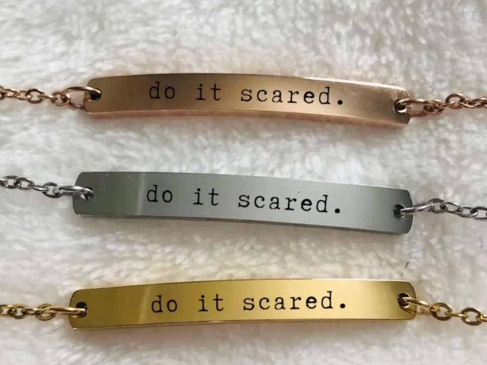 Do it Scared OCD/Anxiety/Mental Health Bracelet